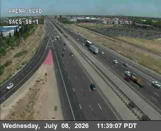 Snapshot from Hwy 5 At Arena Blvd 1