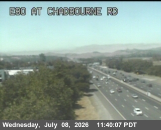 Snapshot from TV984 -- I-80 : AT AT CHADBOURNE RD