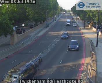 Snapshot from Twickenham Rd/Heathcote Rd