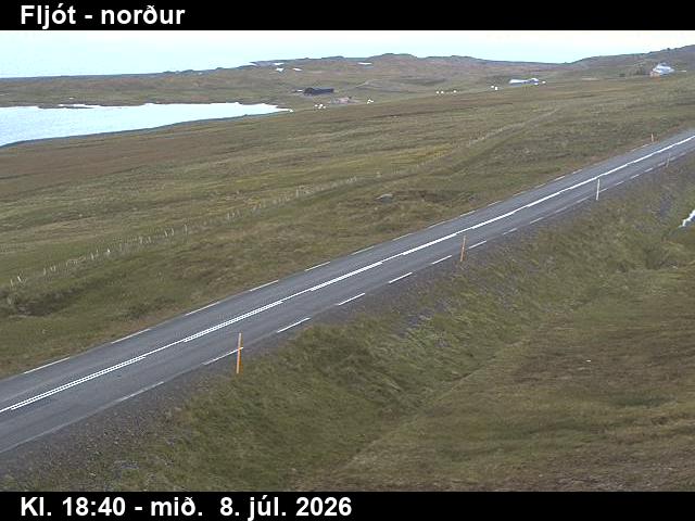 Snapshot from Fljót — Fljót til norðurs