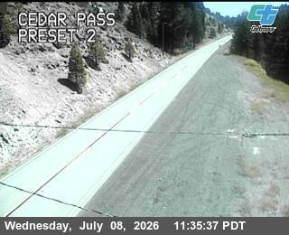 Snapshot from Cedar Pass