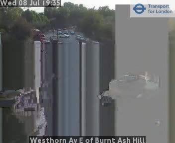 Snapshot from Westhorn Av E of Burnt Ash Hill
