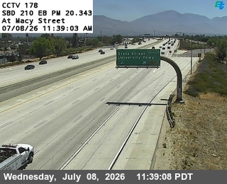 Snapshot from I-210 : (178) West of Macy