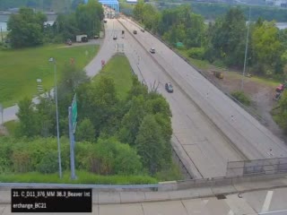 Snapshot from I-376 West Of Vanport Bridge Westbound