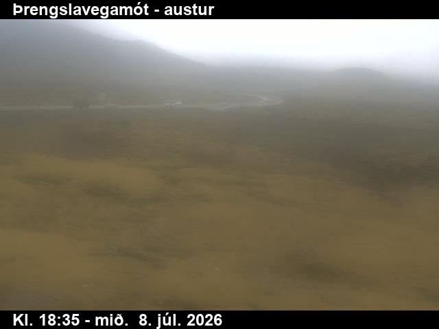 Snapshot from Þrengslavegamót — Þrengslavegamót til Hveragerðis