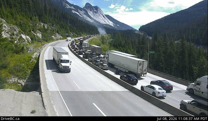 Snapshot from Coquihalla Great Bear Snowshed - N