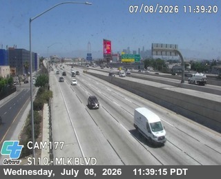 Snapshot from I-110 : (177) Martin Luther King Blvd