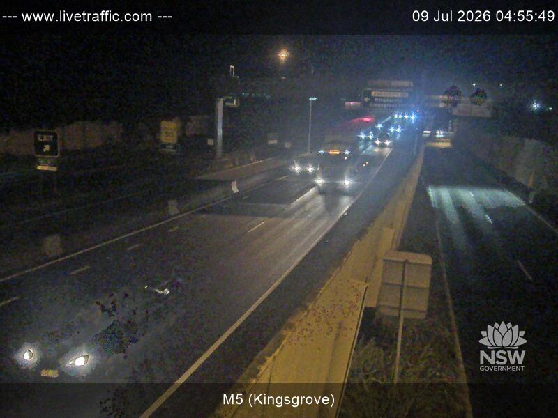 Snapshot from M5 (Kingsgrove)