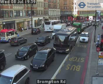 Snapshot from Brompton Rd