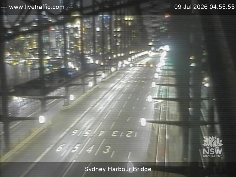 Snapshot from Sydney Harbour Bridge