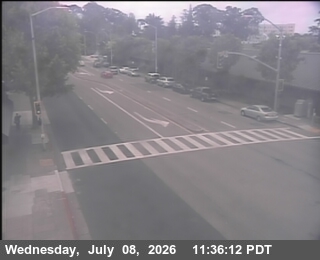 Snapshot from T255S -- SR-123 : Buchanan Street - Looking South