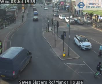 Snapshot from Seven Sisters Rd/Manor House