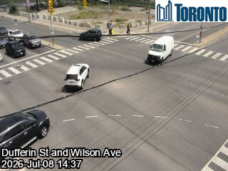 Snapshot from WILSON AVE / DUFFERIN ST