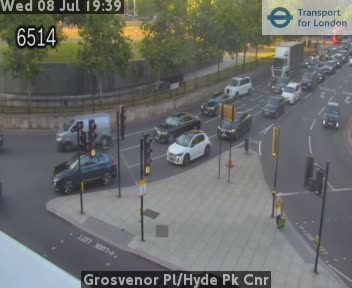 Snapshot from Grosvenor Pl/Hyde Pk Cnr