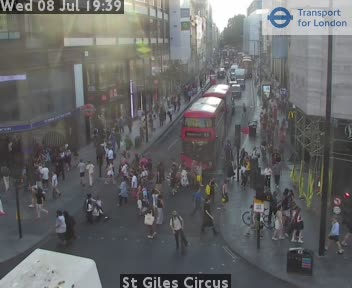 Snapshot from St Giles Circus