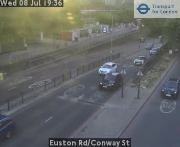 Snapshot from Euston Rd/Conway St