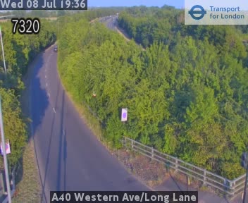 Snapshot from A40 Western Ave/Long Lane