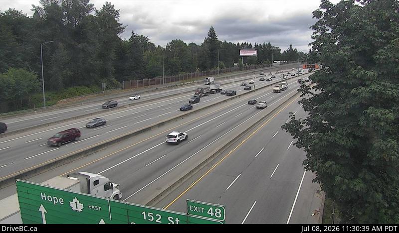 Snapshot from Port Mann Bridge - E