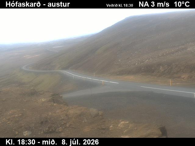 Snapshot from Hófaskarð — Hófaskarð til austurs