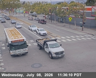 Snapshot from T252S -- SR-123 : Ashby Avenue - Looking South