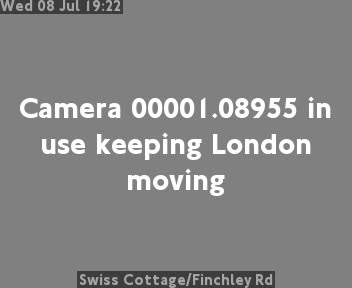 Snapshot from Swiss Cottage/Finchley Rd