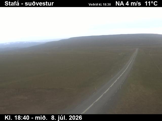 Snapshot from Stafá — Stafá til suðvesturs