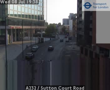 Snapshot from A232 / Sutton Court Road