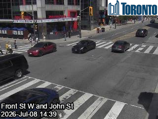 Snapshot from FRONT ST W / JOHN ST / PRIVATE ACCESS