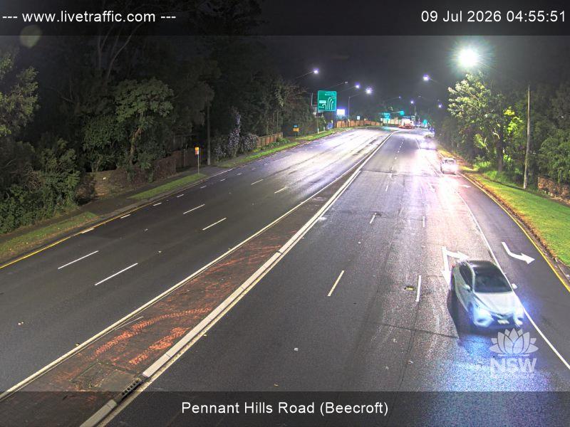 Snapshot from Pennant Hills Road (Beecroft)