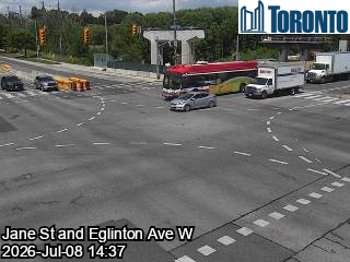 Snapshot from EGLINTON AVE W / JANE ST