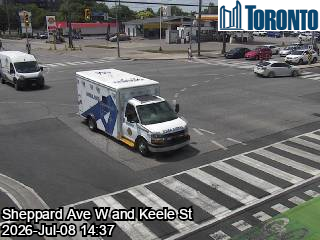 Snapshot from KEELE ST / SHEPPARD AVE W