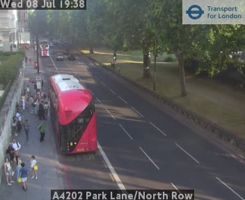 Snapshot from A4202 Park Lane/North Row