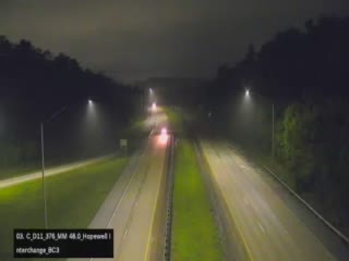 Snapshot from I-376 @ Hopewell Interchange Eastbound