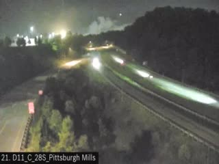Snapshot from 28S @ Pittsburgh Mills Mall Southbound