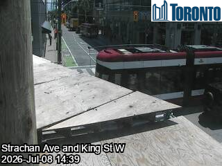Snapshot from KING ST W / STRACHAN AVE