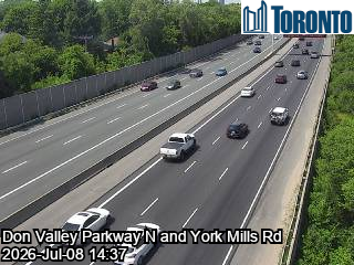 Snapshot from DON VALLEY PARKWAY N / BROOKBANKS DR