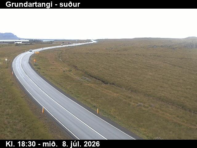 Snapshot from Grundartangi — Grundartangi til suðurs