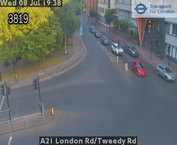 Snapshot from A21 London Rd/Tweedy Rd