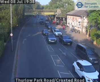 Snapshot from Thurlow Park Road/Croxted Road