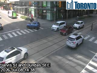 Snapshot from JARVIS ST / DUNDAS ST E
