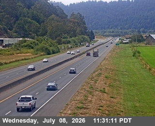 Snapshot from US-101 : North Of SR-36 - Looking South (C003)