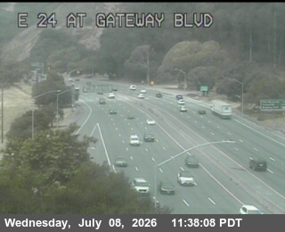 Snapshot from TV606 -- SR-24 : Gateway Blvd