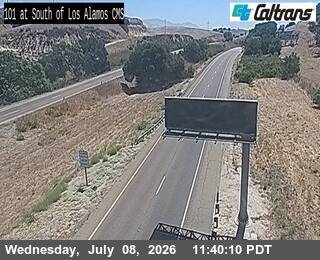 Snapshot from US-101 : 6 Miles south of Los Alamos