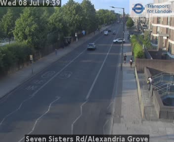Snapshot from Seven Sisters Rd/Alexandria Grove