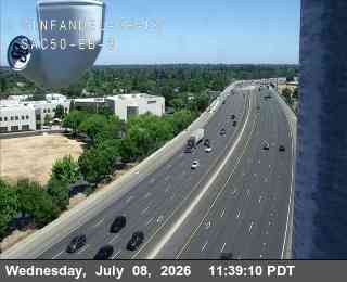 Snapshot from Hwy 50 at Zinfandel Dr EO EB 3