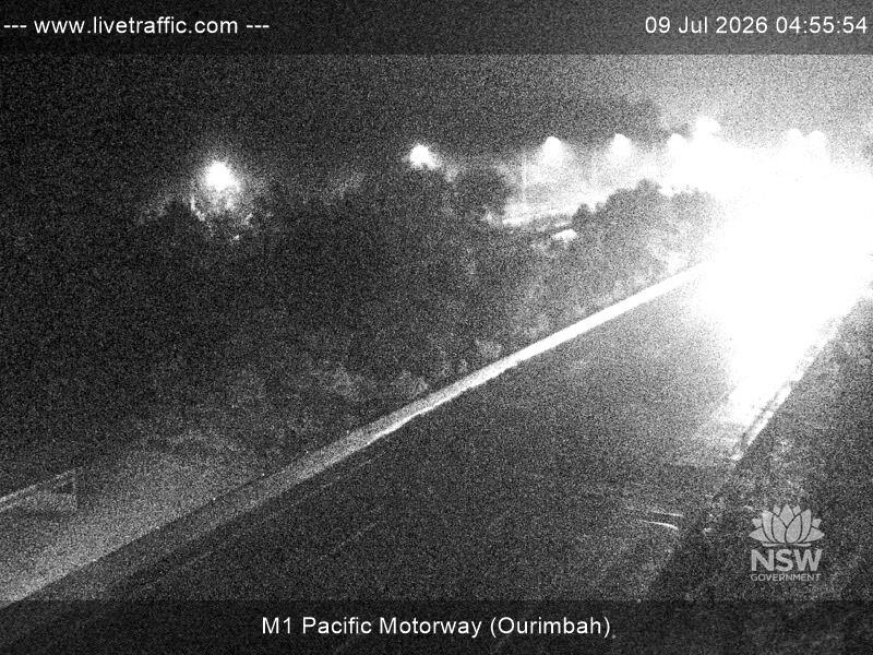 Snapshot from M1 Pacific Motorway (Ourimbah)