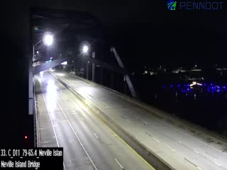 Snapshot from I-79 @ Exit 65 (Neville Island) Southbound