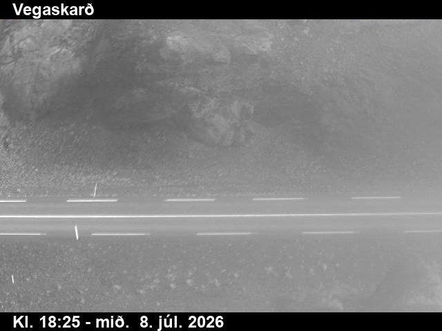 Snapshot from Vegaskarð — Vegaskarð niður á veg