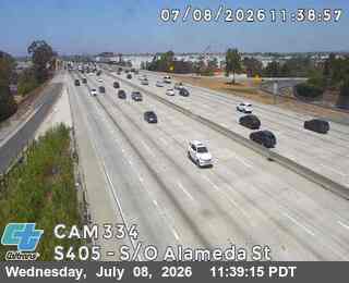 Snapshot from I-405 : (334) East of Alameda St