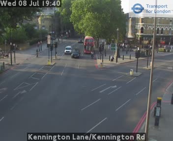 Snapshot from Kennington Lane/Kennington Rd